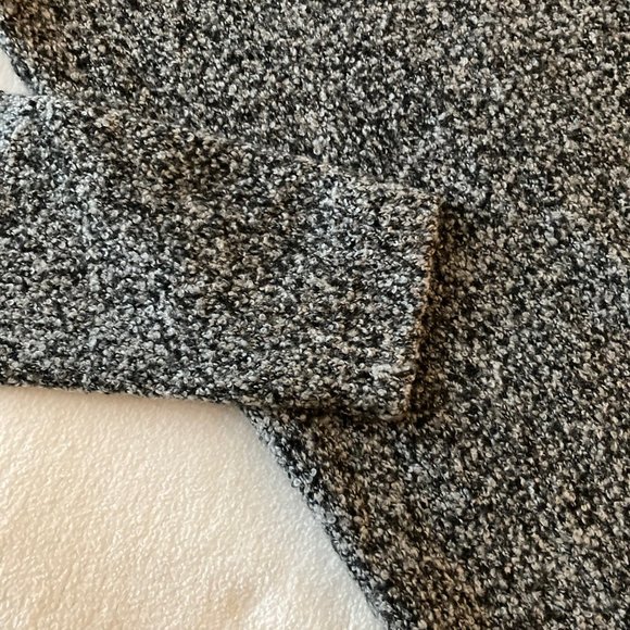 LL Bean Cowlneck Sweater black/white - Picture 3 of 10